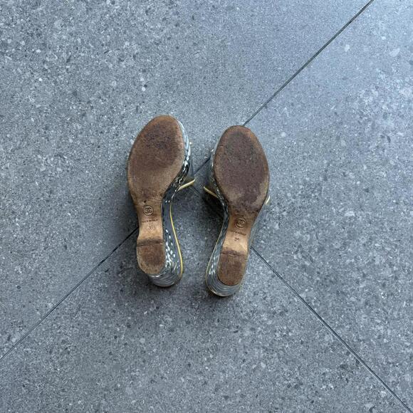 Chanel 2000s Platform Wedge Sandal - Picture 6 of 7